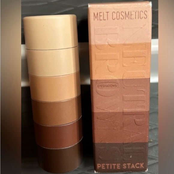 Melt Cosmetics Petite Stack in Warm Neutrals Browns Tans New - Picture 1 of 2